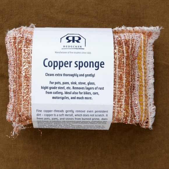 ReDecker Bürstenhaus Copper Sponge, 2 Items, Retail Price $26.95US - Picture 1 of 8